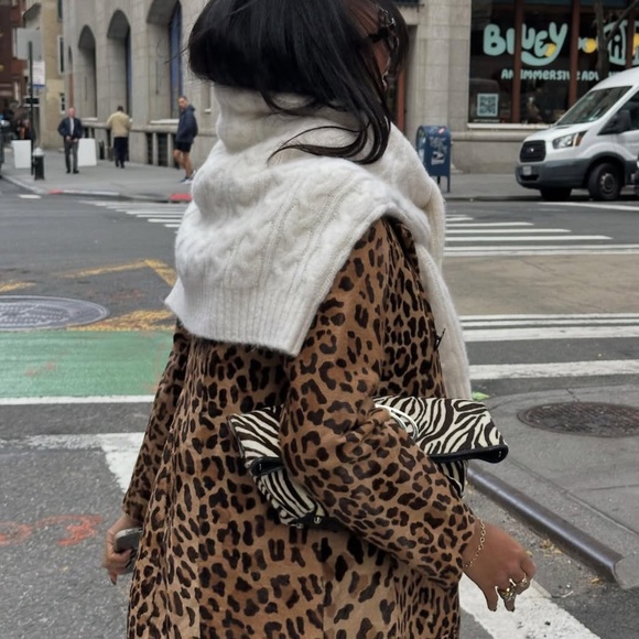 Foldable Zebra print tote bag - Picture 7 of 8